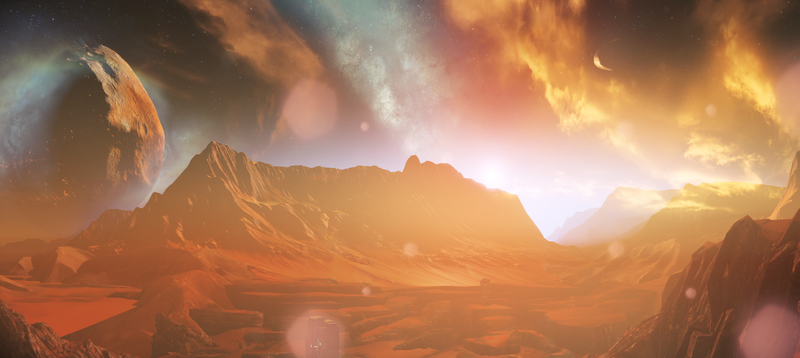 Illustration for article titled The Story Behind Destiny's Biggest Star: The Sky